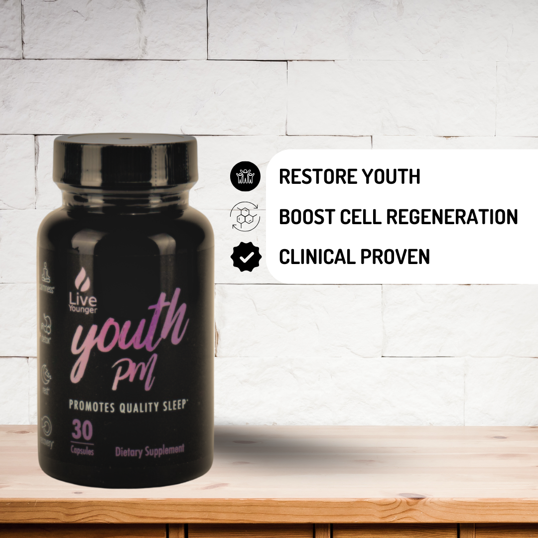 Youth PM – Sleep Support Supplement – 30 Capsules.