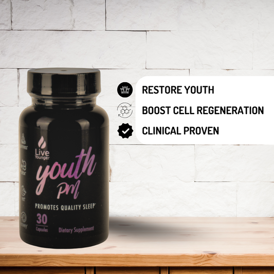 Youth PM – Sleep Support Supplement – 30 Capsules.